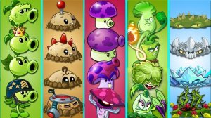 Зомби против растений Plants vs Zombies ПвЗ Растения против Зомби PvZ Fusion Битва прохождение