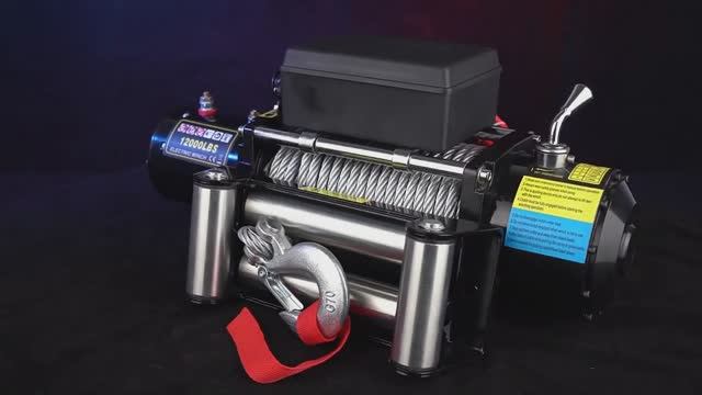Лебедка электрическая Electric Winch, 12000 Lbs / 5450 кг