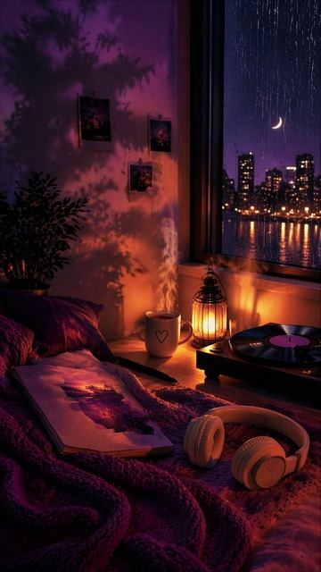 🌙🌆 Ночь у окна #shorts