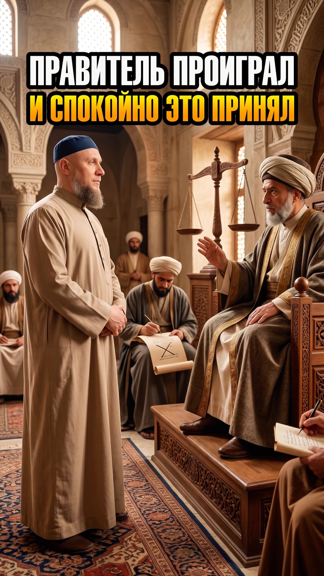 ПРАВИТЕЛЬ ПРОИГРАЛ СУД И СПОКОЙНО ЭТО ПРИНЯЛ #апмрф #ислам #религия