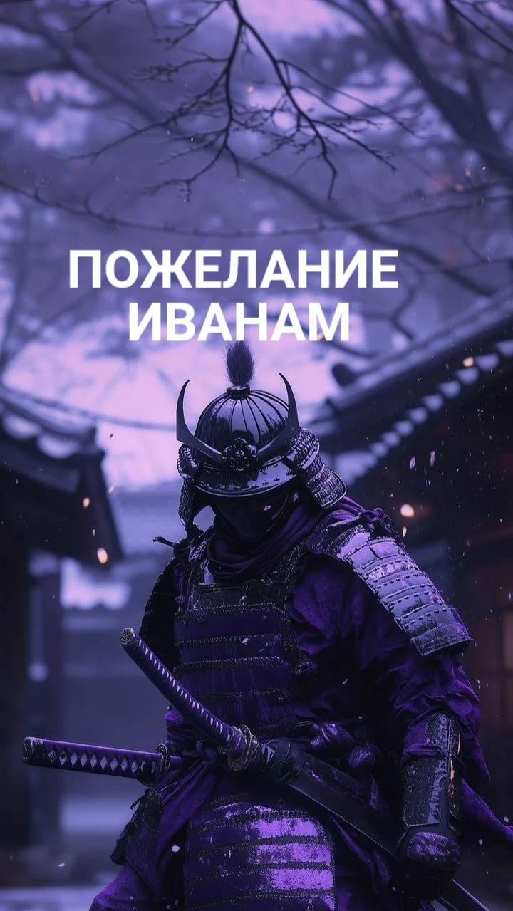 Пожелание Иванам