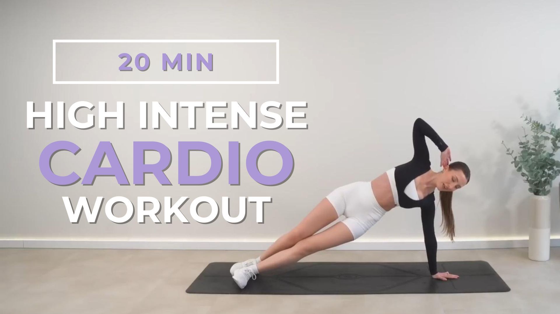 20-минутная кардио-тренировка | Интенсивная жиросжигающая тренировка