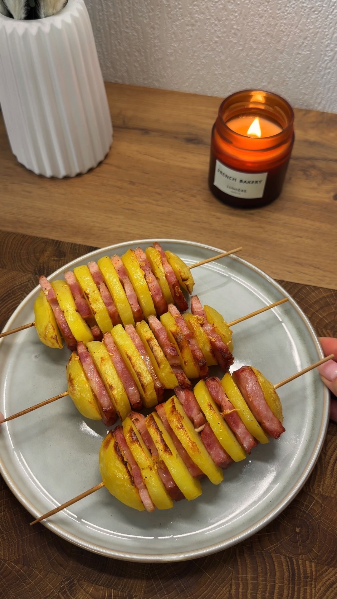 Картошка с грудинкой😋