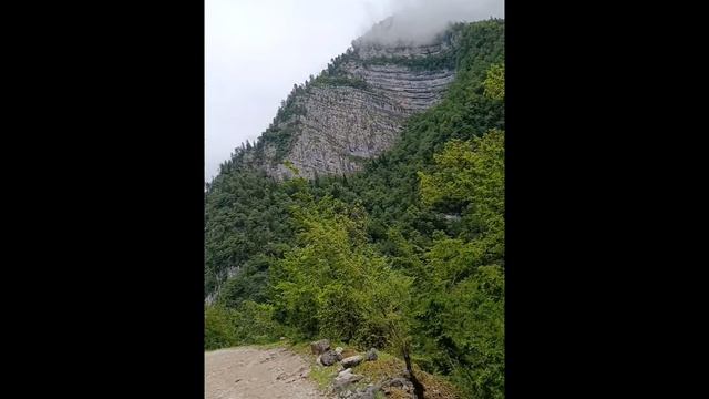 Дорога на Гегский водопад, Абхазия. Июль 2025.