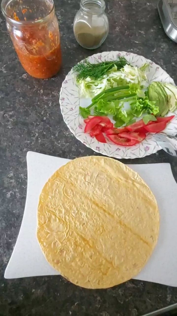 Простая домашняя шаурма — тот самый уютный перекус 🌯💚