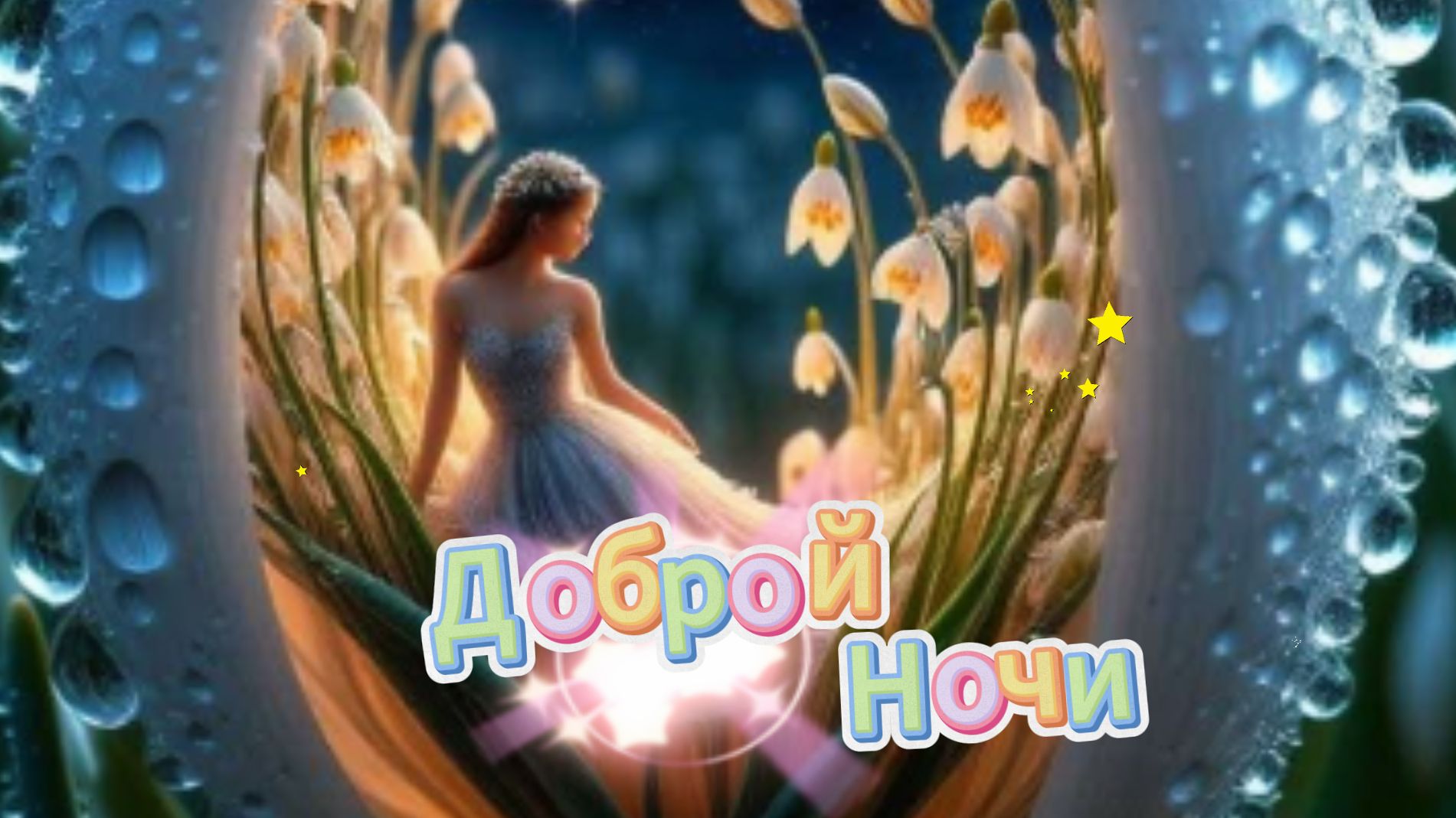 Музыкальная открытка спокойной ночи: красивое пожелание доброй ночи | Домохозяйка