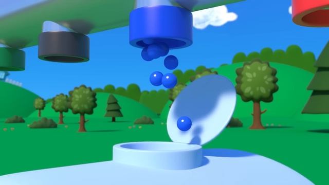 Живые Разноцветные Яйца - Котенок Котэ Геймз Учим цвета