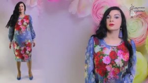 Платье на подкладке  шить своими руками часть 1