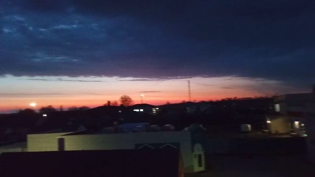 Красивый закат