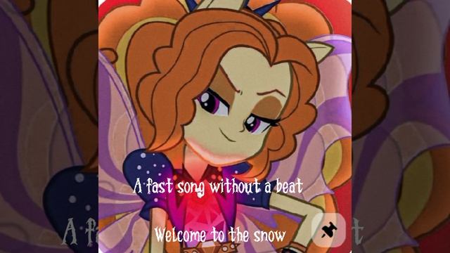 Speed song
Без бита Welcom to the snow Dazzling