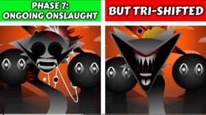 Sprunki Phase 7 Ongoing Onslaught vs But Tri-shifted