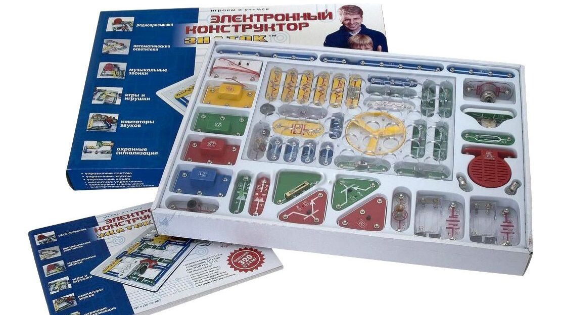 Электронный конструктор Знаток. Обзор и наше мнение.