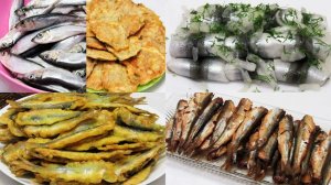Мелкая РЫБА Как приготовить ВКУСНО и ПРОСТО - сразу 4 рецепта на каждый день к любому столу. Салака