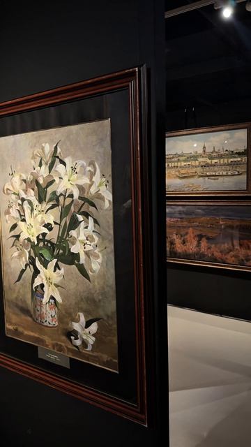 Выставка акварелей Сергея Андрияки в Зарядье