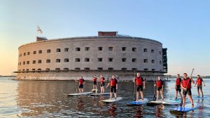 САП корпоратив СПб Кронштадт парк Остров фортов Финский залив MAX EVENTS