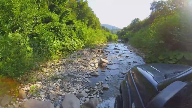 Шапсуга Путешествие на машине Краснодарские горы На УАЗе с семьей