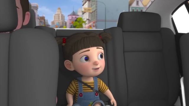 Полицейская Машина мультик 🚔 Песни для детей - HeyKids