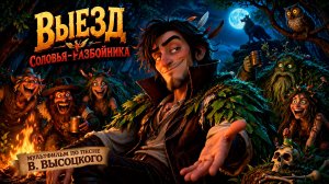 "ВЫЕЗД СОЛОВЬЯ-РАЗБОЙНИКА"- 3D мультфильм по песне В.С.Высоцкого