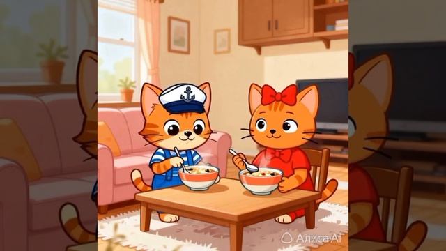 ТРИ КОТЁНКА 1СЕРИЯ ПРОГУЛКА