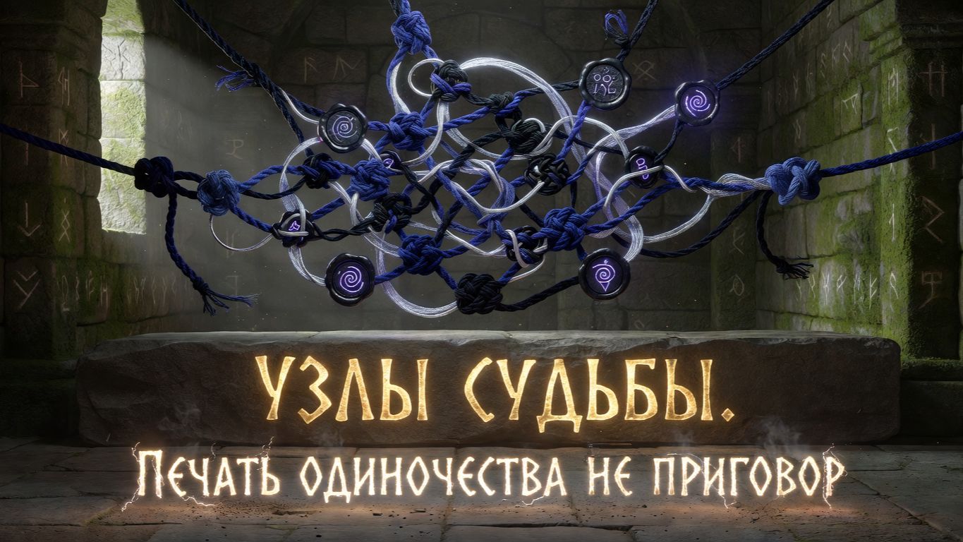 Узлы судьбы. Печать одиночества не приговор.