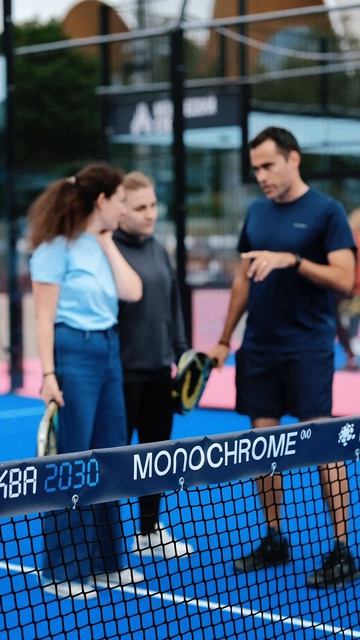 MONOCHROME PADEL COURT 🎾