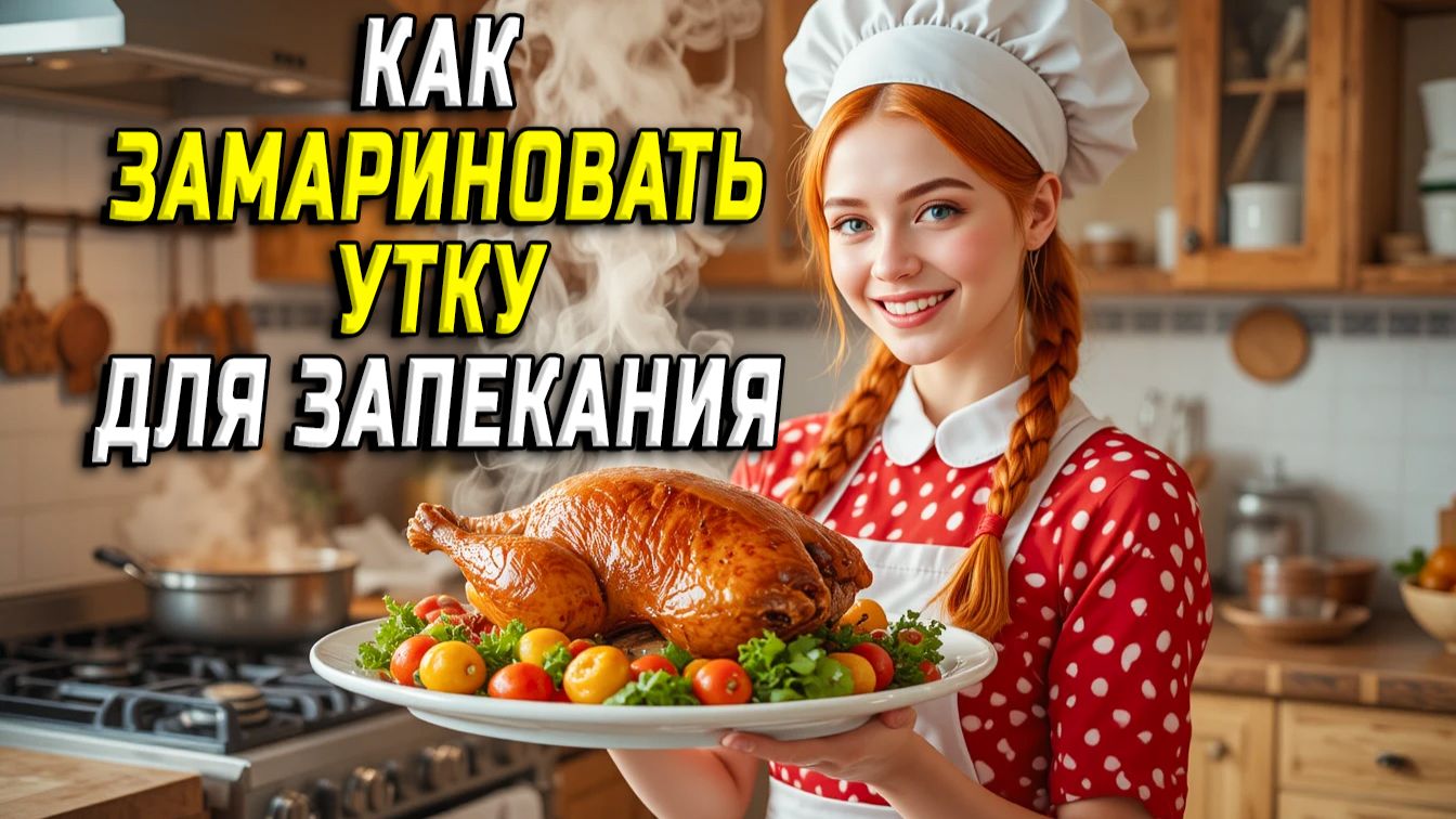 Как замариновать утку для запекания