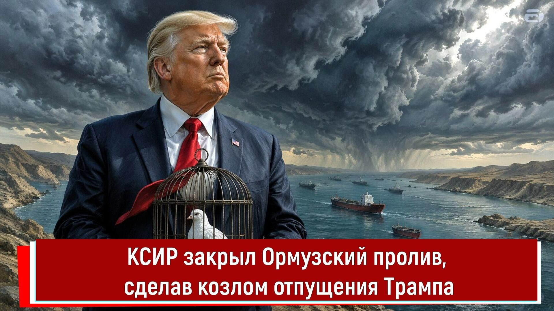 КСИР закрыл Ормузский пролив, сделав козлом отпущения Трампа