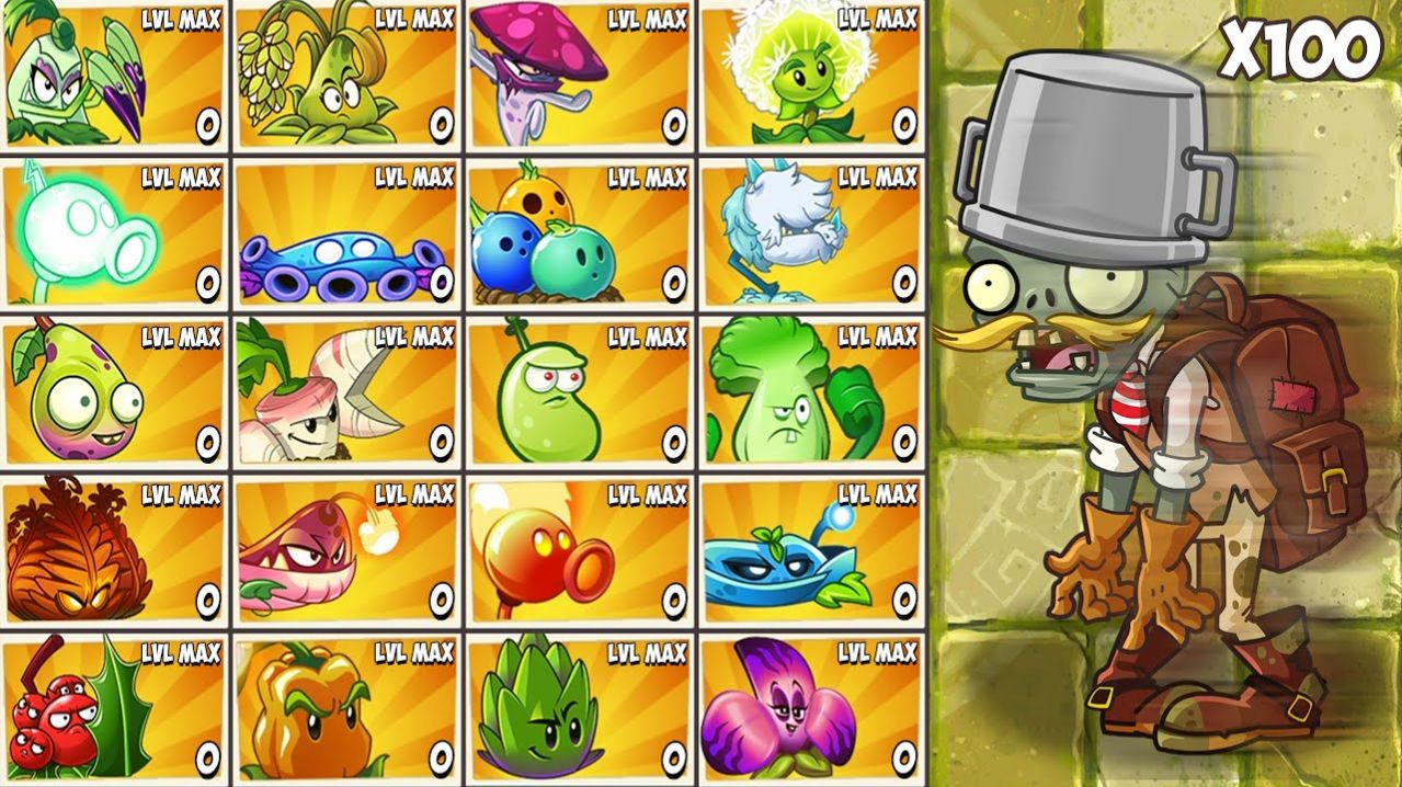 Растения против Зомби ПвЗ Fusion Plants Vs. Zombies Hybrid Grafted Mod PvZ мод Битва прохождение