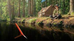 Рыбачу в СТАРОМ РУЧЬЕ, поймал ведро рыбы!