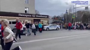 В Ульяновске прошли районные легкоатлетические эстафеты   Их участниками и зрителями стали порядка 1