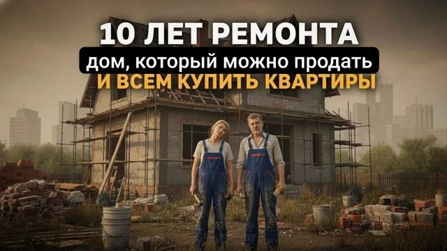 Истории из Жизни - Родители десять лет делают ремонт в доме