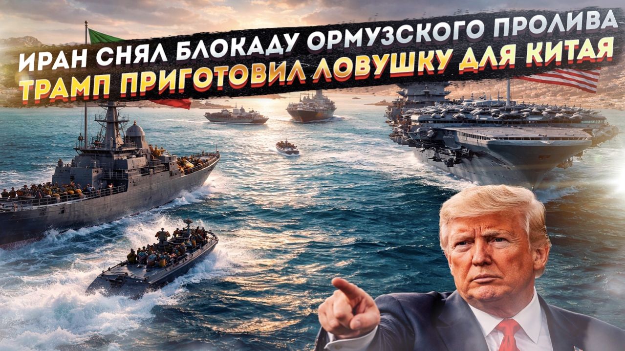 Сенсационный прорыв – Иран снял блокаду! Трамп готовит план «удушения» для Китая!