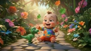 Мультфильм для детей 2026 . Сюрприз с дино-яйцом в джунглях