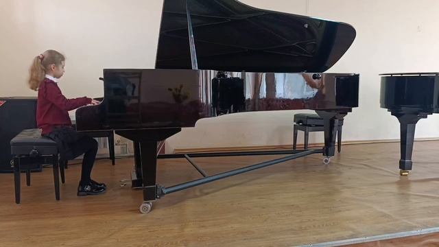 Черни - Г. Гермер. Этюд № 23 1 т. Исп. Хорошун Тамара , 8 лет