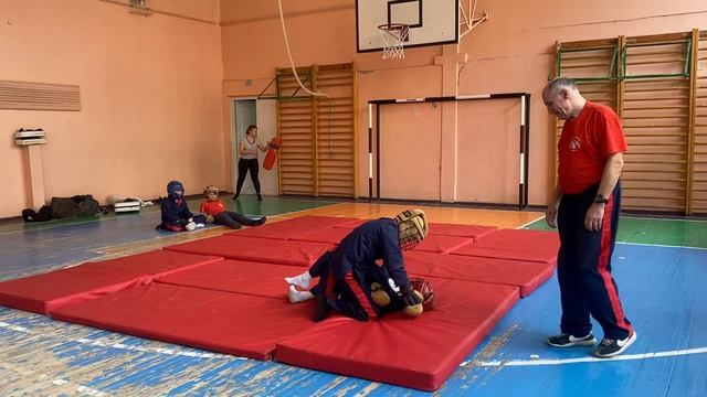 2026.04.5. Тренировка по кулачному бою у Станичников