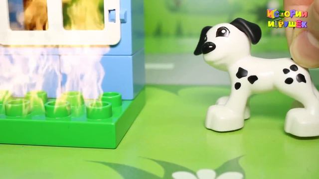 Видео для детей - Мультик про игрушечную полицейскую машину - Спички!