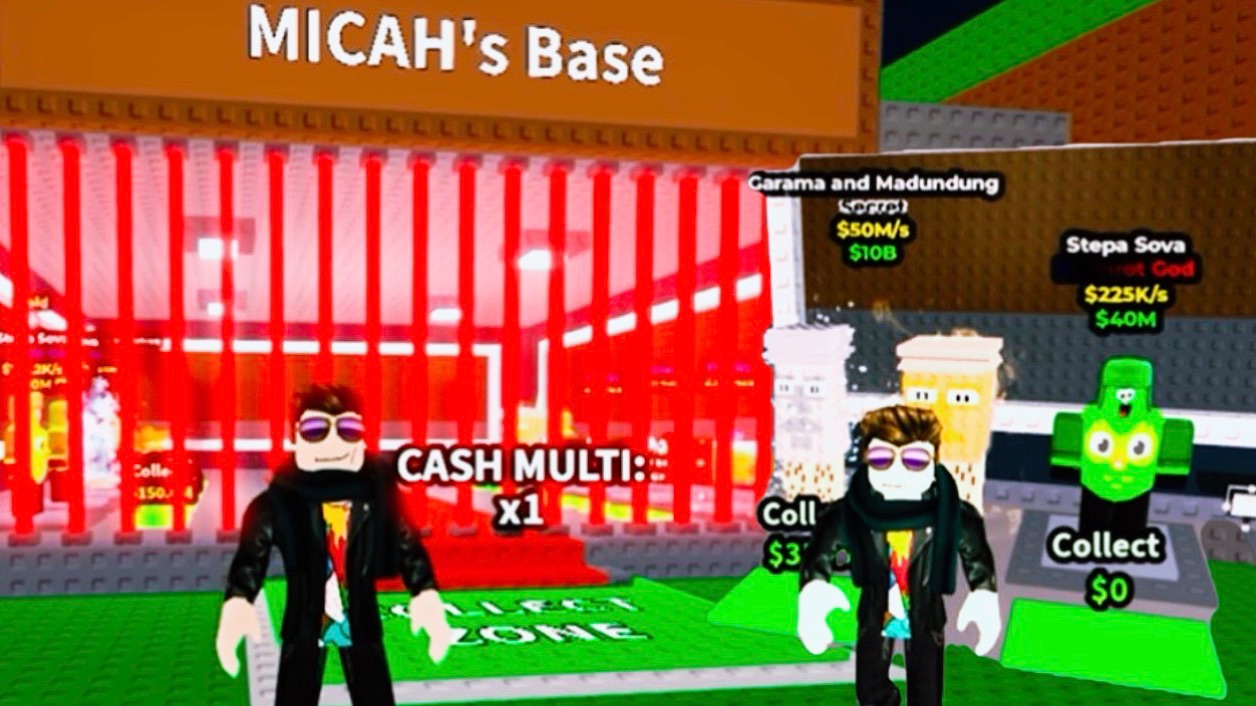 Владус и Лёня УКРАДИ Brainrot В Роблокс! - : Владус Игра