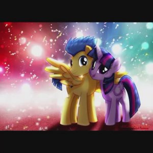 My Little Pony твайлайт спаркл и флеша сентри любовь