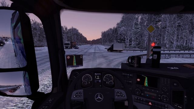 Рейс Екатеринбург-Челябинск на фуре в игре Euro Truck Simulator