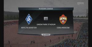 Fifa 2016 Крылья Советов Самара   ЦСКА Москва Игра на выезде!