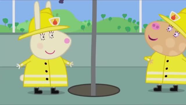 Синий трактор - Майнкрафт блоки крафт выживалка пиксели мир строительство малышам - Свинка Пеппа