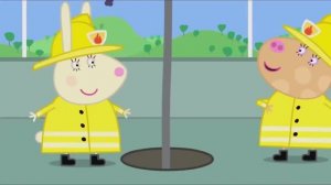 Синий трактор - Майнкрафт блоки крафт выживалка пиксели мир строительство малышам - Свинка Пеппа