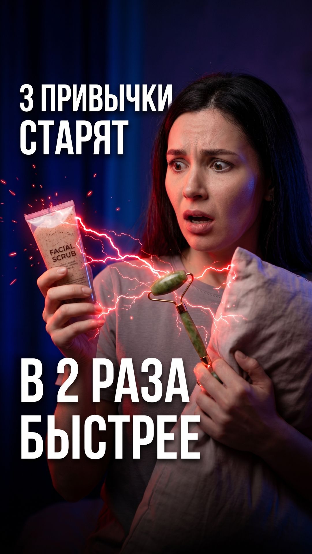 Скраб разрушает барьер, массаж растягивает связки, сон на животе — заломы навсегда 👇