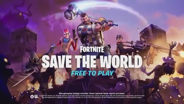 Fortnite — «Спасите мир» теперь доступна бесплатно на PS5