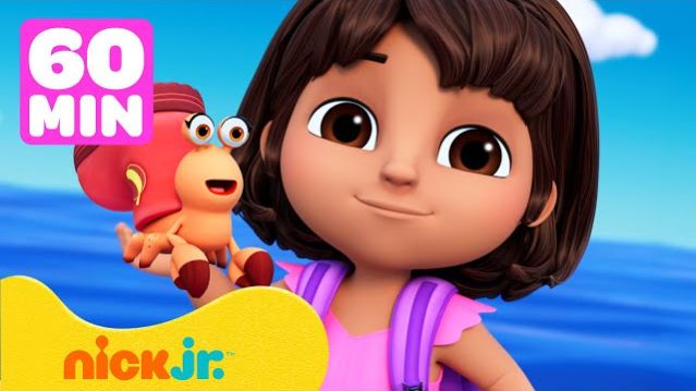 Даша  Дора спасает морских малышей! 🦀 60 минут приключений