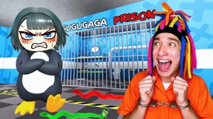 КИТАЙКА И ПОБЕГ ТЮРЬМЫ ГУГУ ГАГА ПИНГВИН!🐧😂