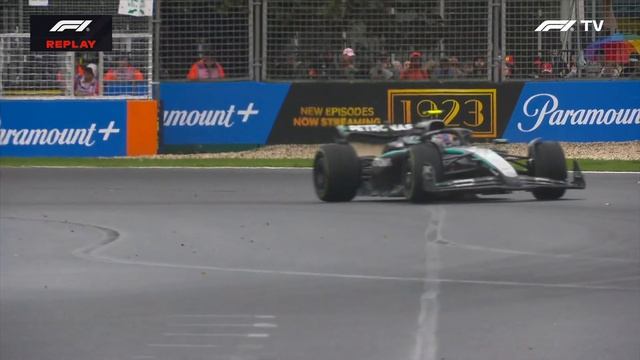 Формула 1. Разворот Антонелли на ГП Австралии 2025 (гонка)