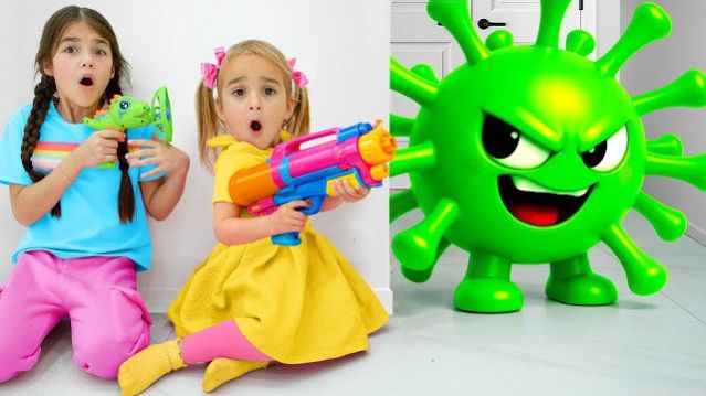 История про Алису и микробов | Будьте здоровы и мойте руки!