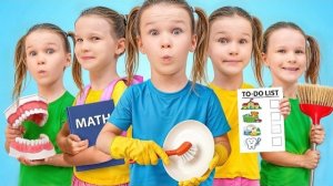 Стефи учится быть ответственной: волшебная история о помощи папе! Детские видео