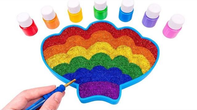 РАДУЖНЫЕ РАКУШКИ И НАРЕЗКА СЛАЙМА ASMR 💕 УДОВЛЕТВОРЯЮЩЕЕ ВИДЕО РАЗНОЦВЕТНЫЕ ИГРУШКИ